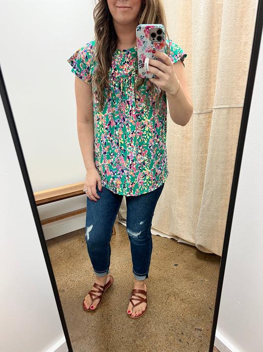 Sunny Floral Top